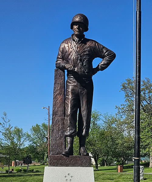 Omar Bradley Memorial Statue