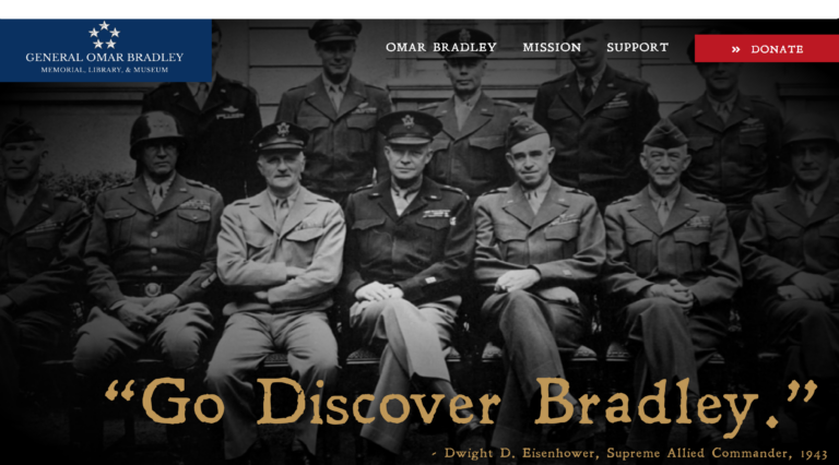 Omar Bradley Website